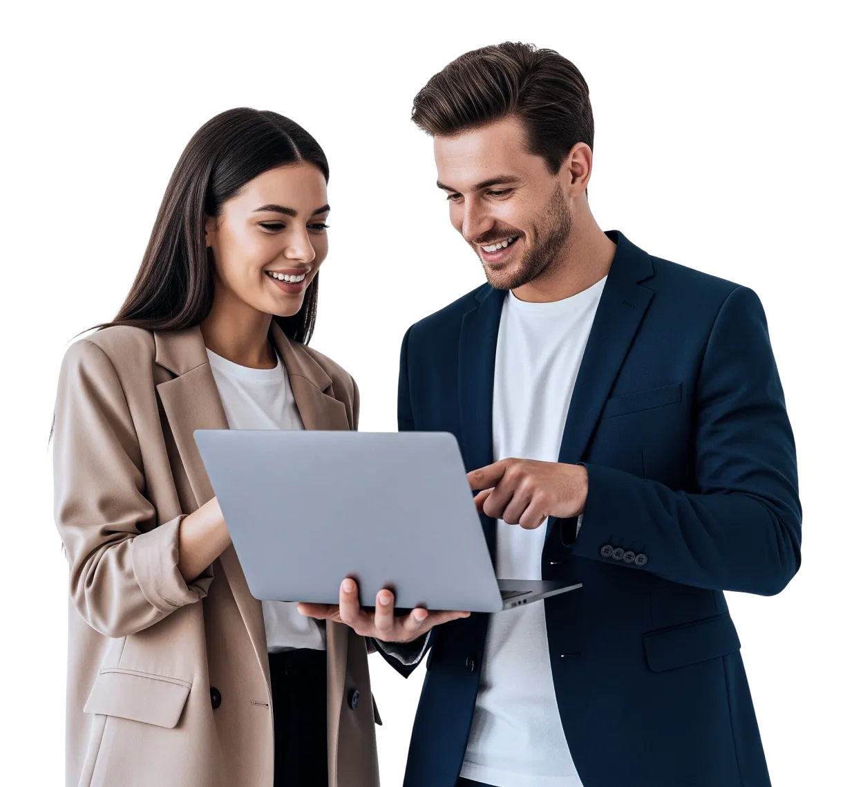 Home e mulher com notbook (1) - Flow Deal